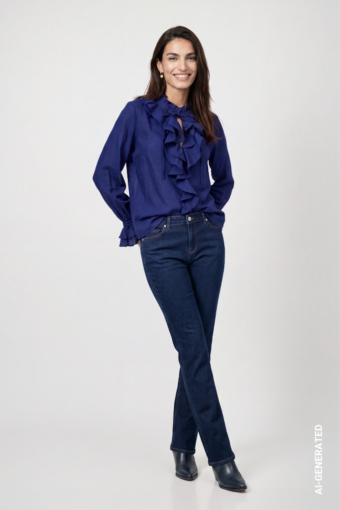 Monari Navy Blouse