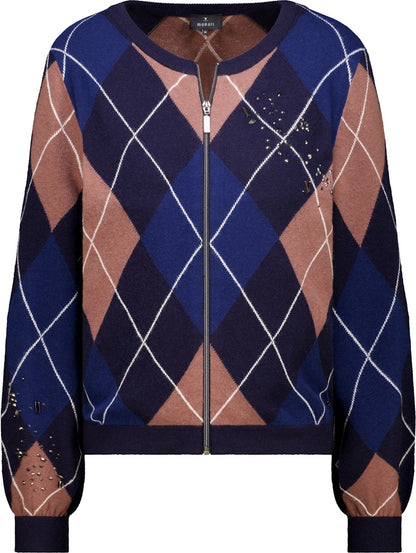 Monari Diamond Print Cardigan