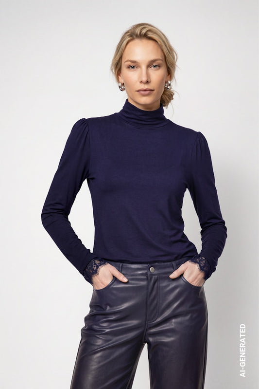Monari Dark Blue Top