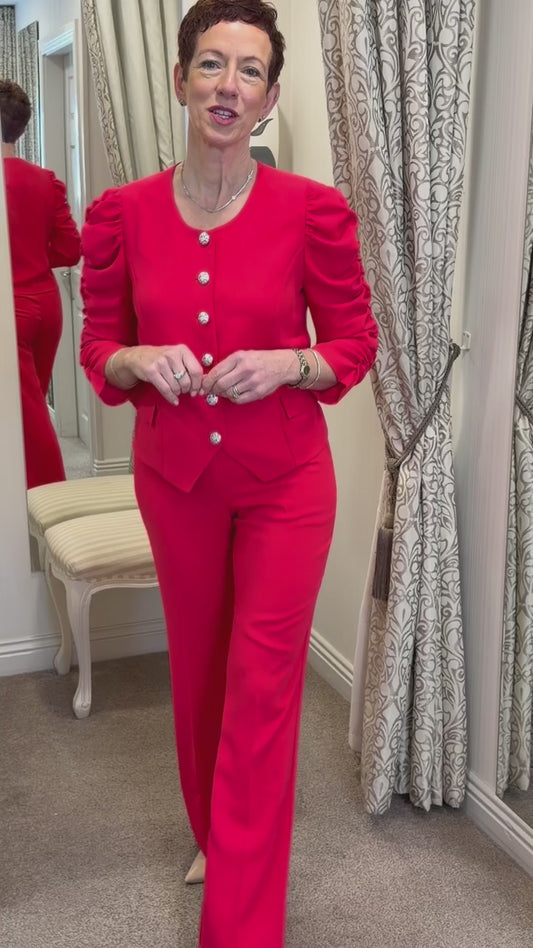 CocoDoll Cherry Tomato Trouser Suit