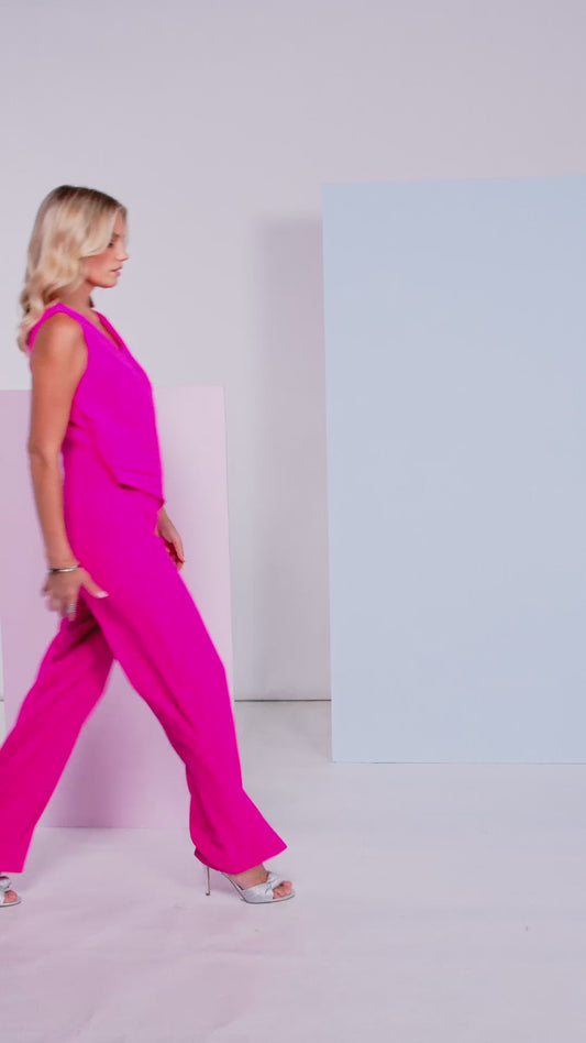 Kate Cooper Jumpsuit With Wrap Over Top