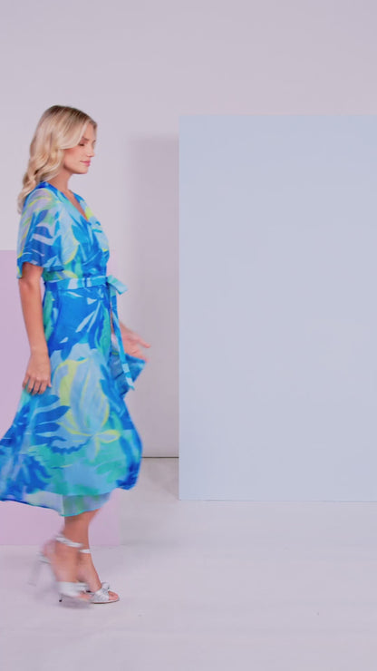 Kate Cooper Flared Print Dress