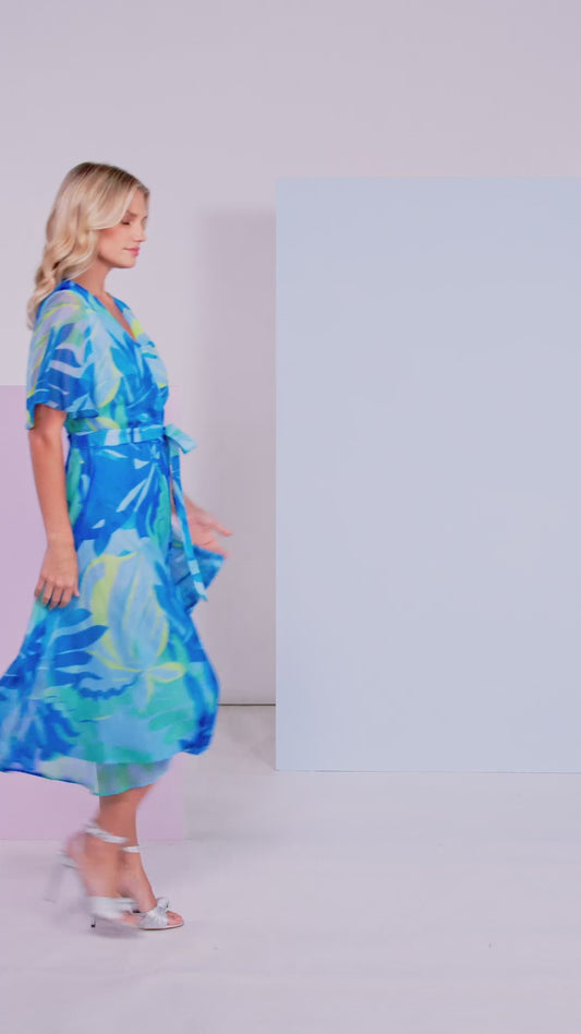 Kate Cooper Flared Print Dress