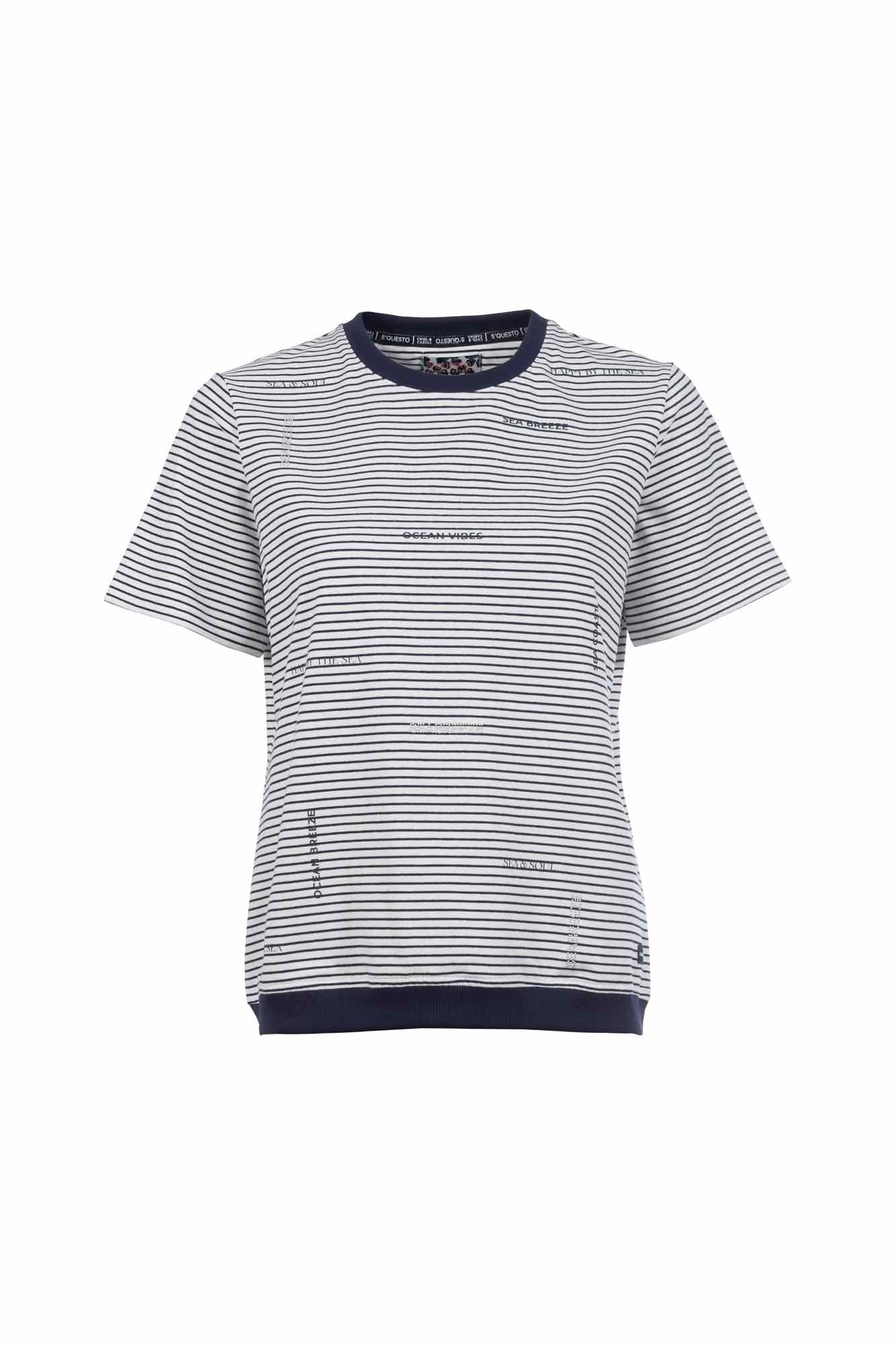 Navy Striped T-shirt