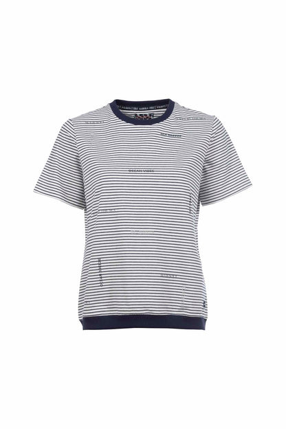 Navy Striped T-shirt