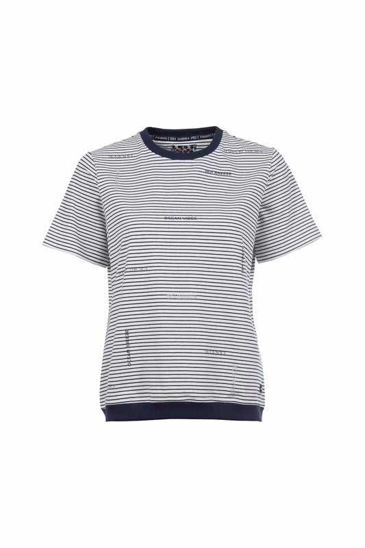 Navy Striped T-shirt