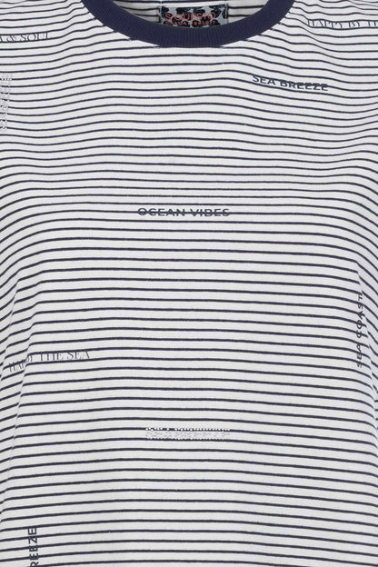Navy Striped T-shirt
