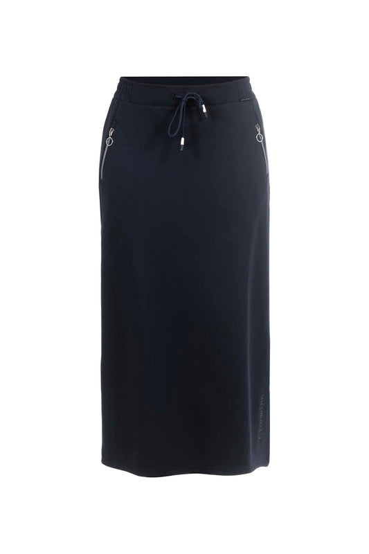 Navy Casual Skirt