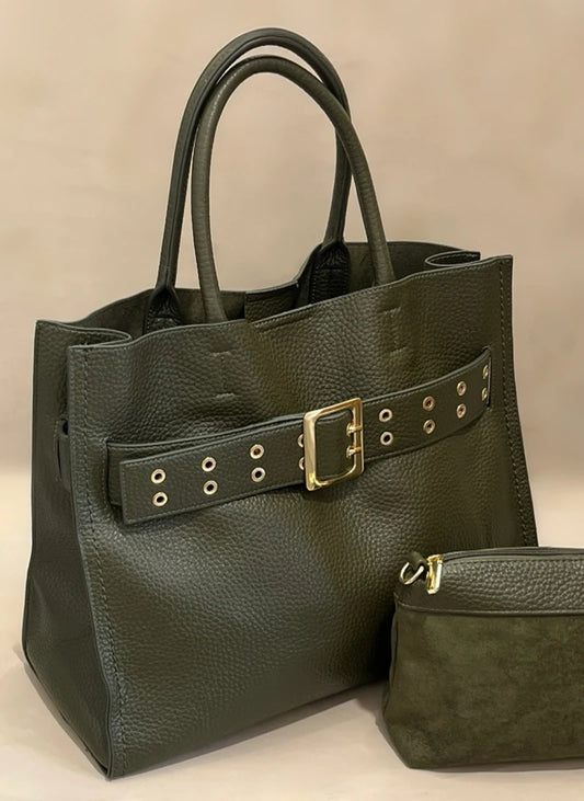Green Bag w Buckle