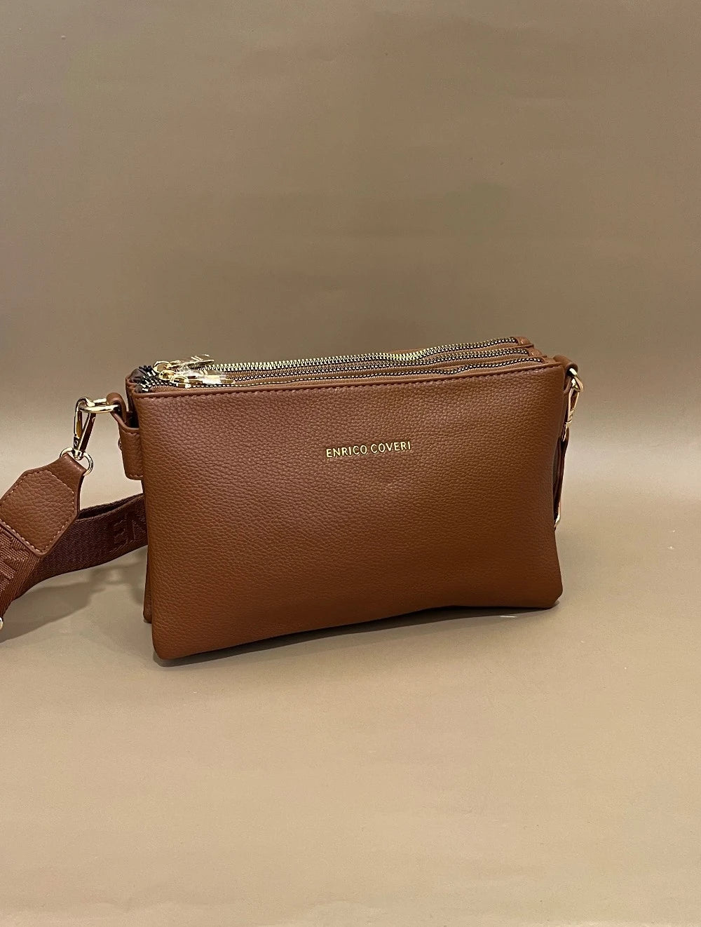 Tan Crossbody Bag