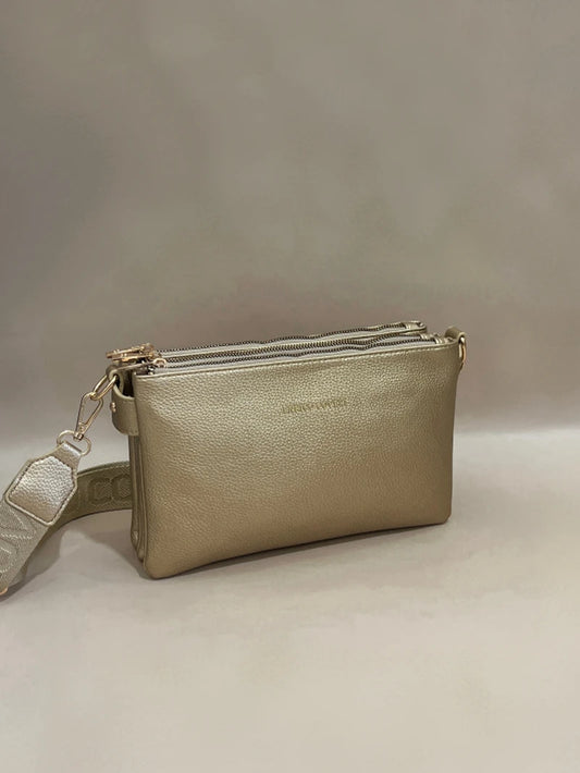 Gold Crossbody Bag