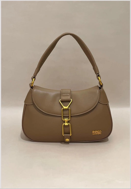 Taupe Shoulder Bag