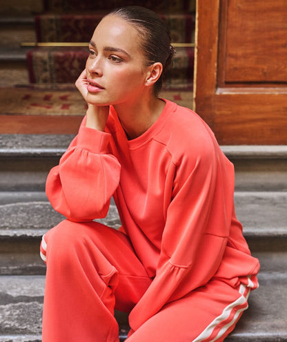 Esqualo Chili Red Casual Sweater