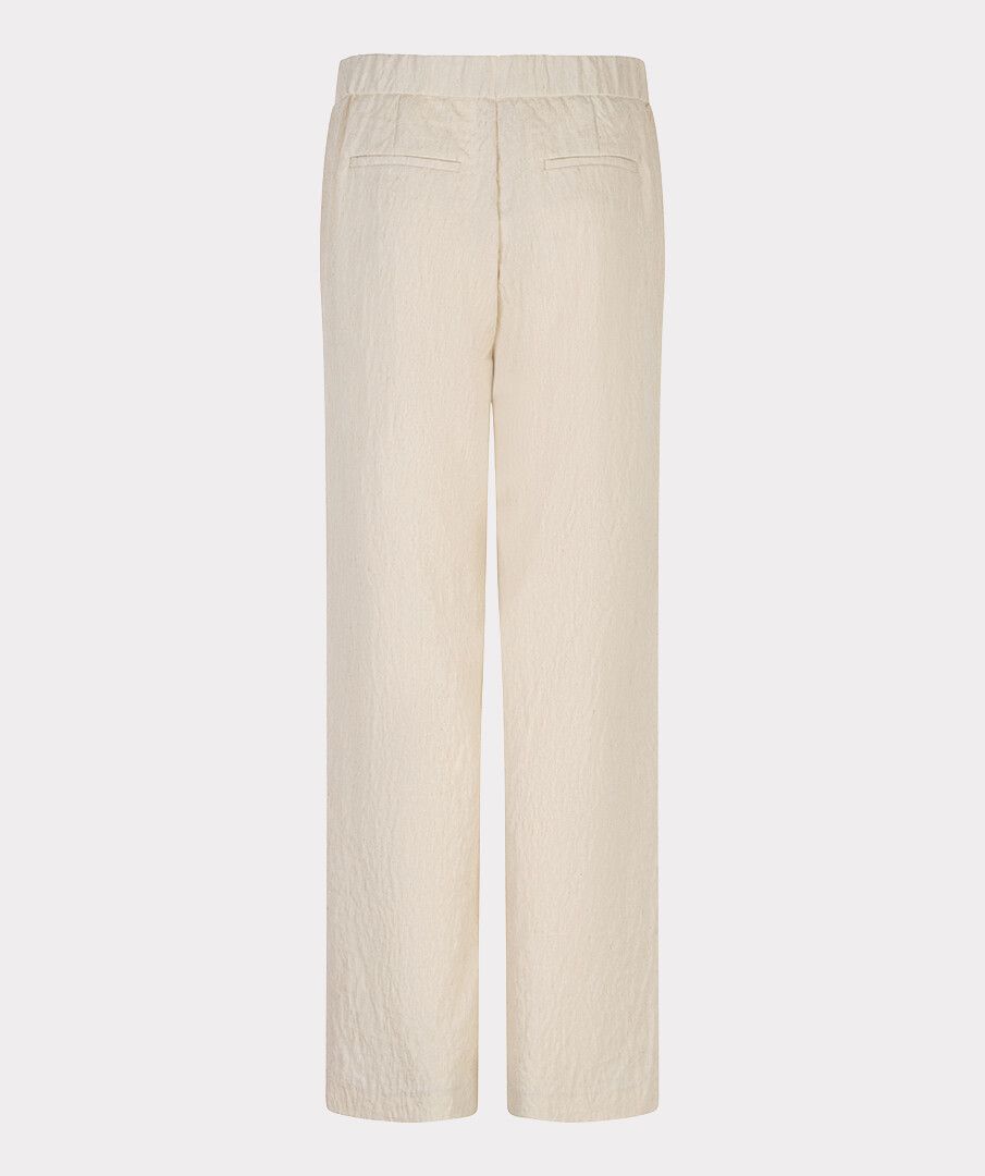 Esqualo Natural Linen Trousers