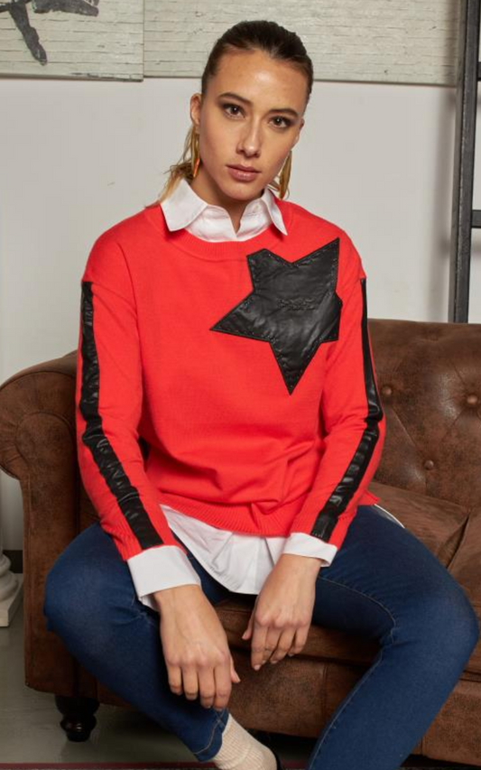 Red Star Sweater