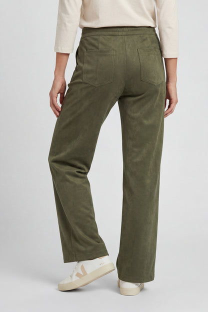 Olsen Faux Suede Trousers