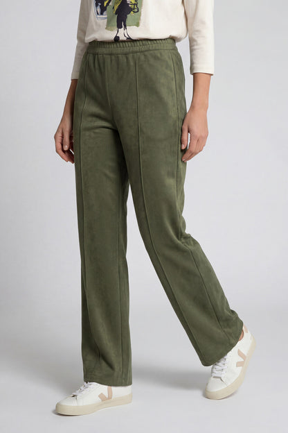 Olsen Faux Suede Trousers