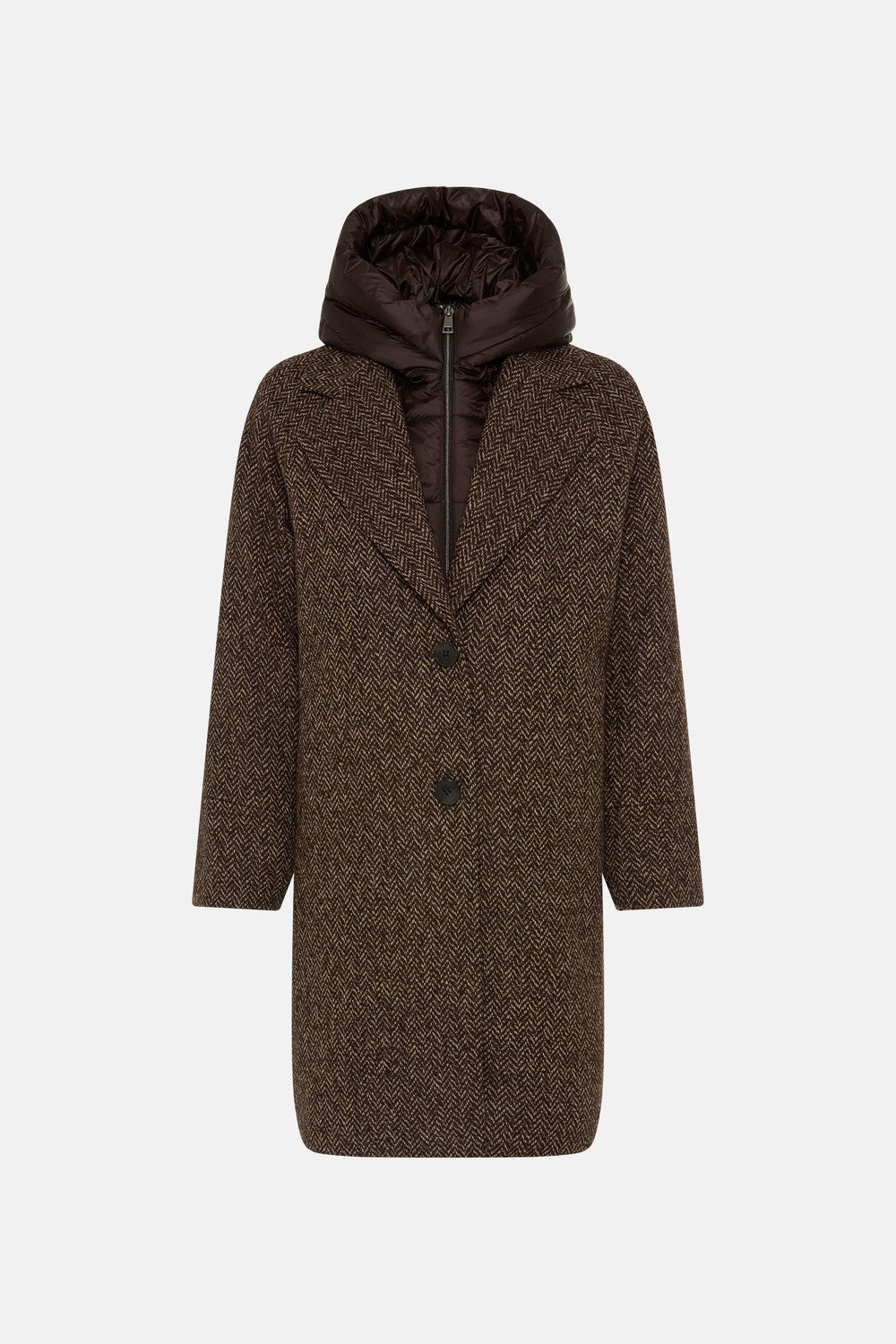 Olsen Brown Wool Blend Jacket