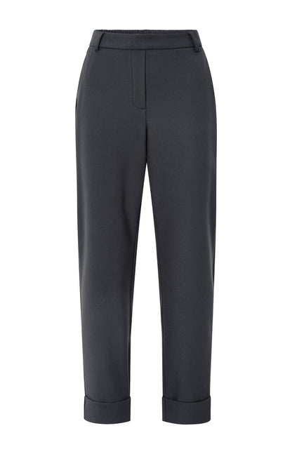 YAYA Oyster Black Trousers