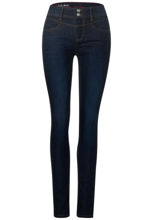 Slim fit blue denim jeans