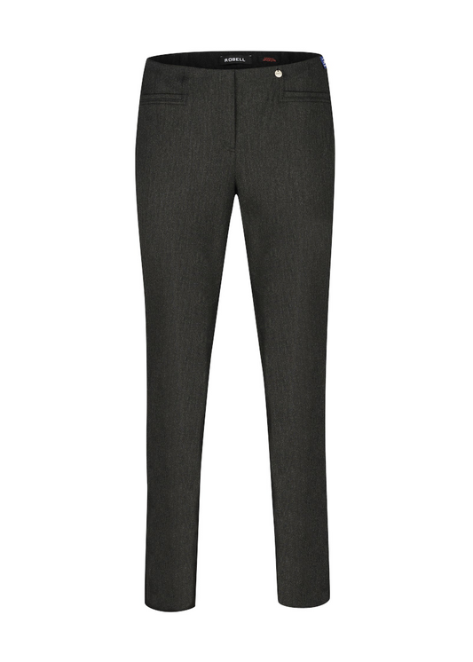 Robell Jacklyn Charcoal Trousers